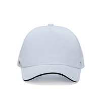 Nueva Llegada: Gorras Trucker y Snapback de 5 Paneles con Visera Sándwich en Contraste Azul Hielo, Malla Transpirable en la Parte Trasera, para Golf y Deportes