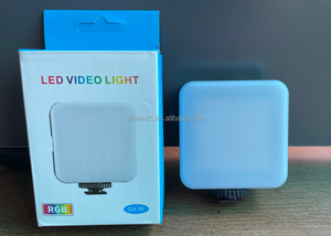 Mini Luz de vídeo LED RGB Vloglite portátil YouTube Video en vivo Selfie relleno bolsillo foto Video Smartphone luz LED - Product Image 4