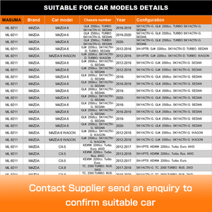 MASUMA ML-9211 Braccetto Stabilizzatore Anteriore Sinistro e Destro Tokyo 4015011100 KD35-34-170 per <span class=keywords><strong>MAZDA</strong></span> 6 e GEELY COOLRAY - Product Image 5