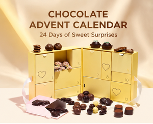 12 Day Christmas Chocolate Advent <b>Calendar</b> with Premium Treats Decorative Gift Packaging for Holiday Celebration and Sharing - Product Image 4