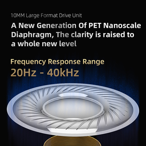 <span class=keywords><strong>Cuffie</strong></span> <span class=keywords><strong>In</strong></span>-<span class=keywords><strong>Ear</strong></span> GK-G5 con Design Ergonomico, Driver Dinamico da 10mm, Qualità Audio ad Alta Definizione, Cavo Sostituibile, HiFi <span class=keywords><strong>in</strong></span> Metallo - Product Image 4