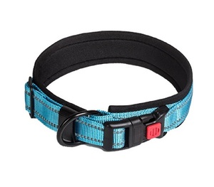 Collar para Perro Duradero, Ecológico, de Poliéster Sólido Reflectante, Cómodo y Suave con Forro de Neopreno - Product Image 1