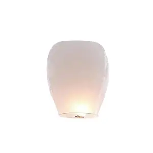 S312 Customized Chinese gift Biodegradable Events Paper Lanterns Floating Decorations Paper Kongming lantern To Release In Sky