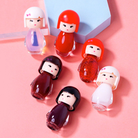 Lot de 6 vernis à ongles à base d'eau de 5 ml, longue tenue, séchage rapide, sans lampe UV, pour la décoration des ongles