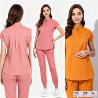 Uniforme Médico Jogger 42024LW, Uniforme Hospitalario de Microfibra, Suministros, Cofia Profesional Institucional
