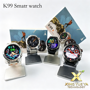 Nouvelle Montre Connectée K99 2026 à Écran Tactile Complet 1,7 pouces 360x360 IPS avec Lampe Torche LED, Boussole, SOS, Appel Bluetooth, Suivi Fréquence Cardiaque et Sommeil, IP67 Sport - Product Image 3