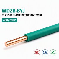 Fournisseur de câbles électriques pour bâtiments BV BVR RV, fils en cuivre, Chine WDZB-BYJ