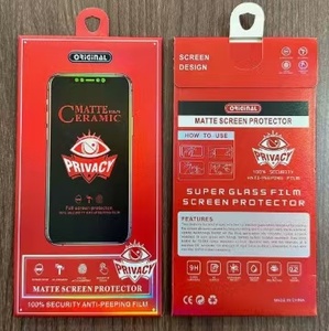 <span class=keywords><strong>Film</strong></span> de protection d'écran en céramique nano HD mat anti-espion pour iPhone 17 16 15 14 <span class=keywords><strong>13</strong></span> 12 XS Max, <span class=keywords><strong>film</strong></span> céramique souple anti-rayures - Product Image 2