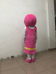 Nuevo Disfraz de Mascota de Personajes de Dibujos Animados de Niña Hermosa Rosa, Disfraces de Cosplay para Fiestas, Eventos y Actuaciones, Venta al por Mayor - Product Image 4