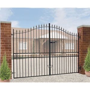 Porte <span class=keywords><strong>d</strong></span>'entrée en fer forgé beige <span class=keywords><strong>de</strong></span> sécurité, porte <span class=keywords><strong>d</strong></span>'entrée en fer forgé bon marché, portail <span class=keywords><strong>de</strong></span> <span class=keywords><strong>jardin</strong></span> en fer forgé <span class=keywords><strong>d</strong></span>'<span class=keywords><strong>occasion</strong></span> pour la location - Product Image 6