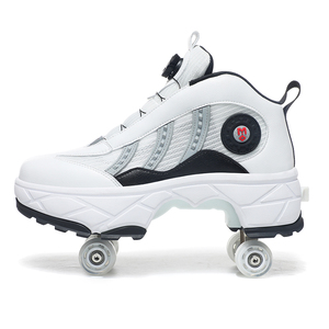Roller Skate Shoes For Kids TAILORIA Four-Wheel 2-in-1 Roller