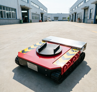 Chariot électrique télécommandé puissant de 60 tonnes, 120A, 5 heures d'autonomie, avec braquage flexible pour le déplacement de machines