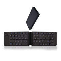 Ultra-mince Portable Mini Pliant Sans Fil Clavier Rechargeable Style Ciseaux Nouveau Clavier D'ordinateur Portable pour Tablettes Téléphones