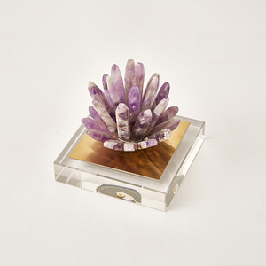 Ornement en marbre, style Art déco, nouvelle décoration d'intérieur, ensemble multi-pièces pour les mariages et les décorations d'hôtel - Product Image 2