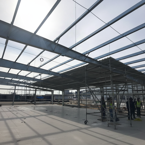 Entrepôt préfabriqué TOPPRE en structure acier moderne australienne, bâtiment d'atelier économique <span class=keywords><strong>à</strong></span> <span class=keywords><strong>vendre</strong></span> - Product Image 2