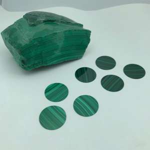 Fabriek Natuurlijke Edelsteen Horloges Wijzerplaat <span class=keywords><strong>Product</strong></span> Natuurlijke Malachiet Wijzerplaat Voor Horloge Custom - Product Image 6