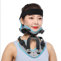 Attelle de Soutien Cervical Orthopédique Réglable YR-108-1 pour Rééducation de la Colonne Vertébrale, Traction Cervicale Médicale, en Aluminium et Mousse, Plusieurs Tailles