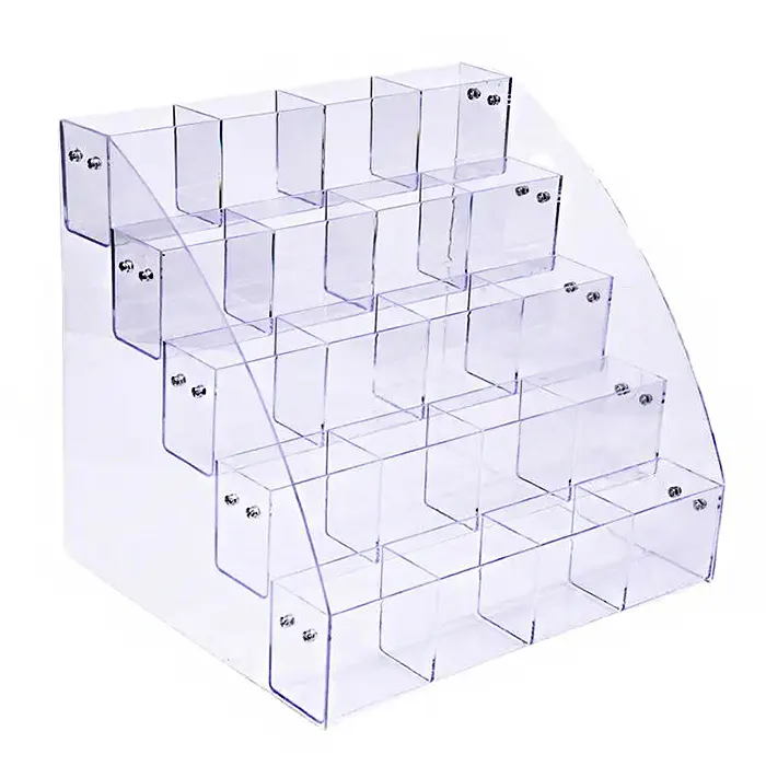 Aangepaste Heldere Acryl Pen Display Rack Clear Acryl Potlood Display Houder Voor Briefpapier Winkels