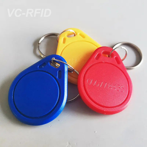 V-thẻ #3 tùy chỉnh ABS RFID Keychain cửa nhập kiểm soát truy cập IC Key tag chuỗi 13.56MHz trống RFID Key Fob - Product Image 5