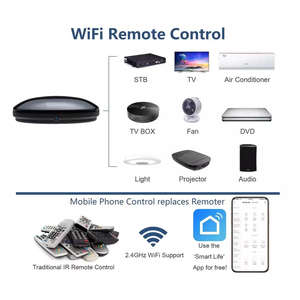 Télécommande universelle WiFi IR Frankever avec écran OLED, application <span class=keywords><strong>Tuya</strong></span> Smart Life et Alexa/Google Home pour téléviseur et climatiseur - Product Image 5