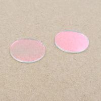 Filtre à lumière visible à haute transmission avec coupure infrarouge pour 400 nm-650 nm, lentille filtrante pour la lumière rouge, verte, bleue et jaune