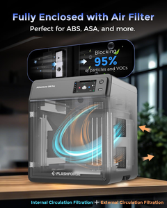 Imprimante <span class=keywords><strong>3D</strong></span> FDM Flashforge AD5M Pro, vitesse élevée 600 mm/s, CoreXY, nivellement automatique du plateau, WiFi, plaque PEI, faible bruit, pour bureau - Product Image 5