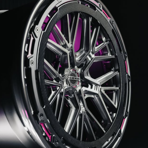 Llanta de ruedas forjadas de 19, 20, 21, 22 y 24 pulgadas para Lamborghini Aventador SVJ Roadster HuracanEvo Performante Spyder Urus CR13 <span class=keywords><strong>AERO</strong></span> + V2 - Product Image 5
