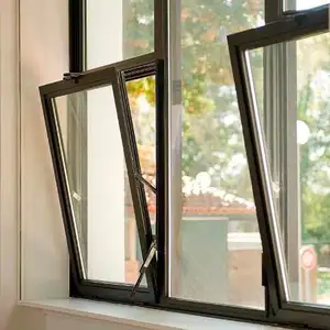 manufacturer produced tilt up open aluminum window double glazed insulated glass windows