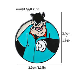 Pin de Metal con Diseño Único de Personajes de Anime, TV y Cine, Bruja, Enano, Broche Creativo de Aleación, Accesorio Digital - Product Image 4