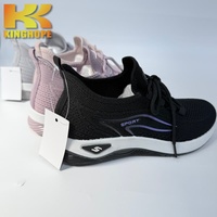 Chaussures de course respirantes pour hommes, en maille Fly Knit, légères, à enfiler, décontractées, pour la marche