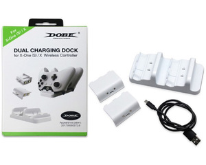 <span class=keywords><strong>Xbox</strong></span> One S/X 무선 컨트롤러 충전 독 키트 용 듀얼 배터리 충전기 세트 충전 스테이션 - Product Image 6