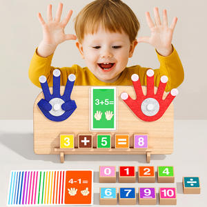 Gioco Educativo in Legno Multifunzione per Bambini, Gioco di Matematica con Operazioni, Giocattolo per Conteggio e Cognizione per Bambini Sopra i 3 Anni - Product Image 2