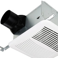 Ventilateur d'extraction de salle de bain à faible bruit, ventilateur d'extraction multifonction pour salle de bain