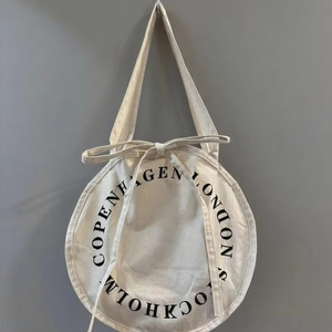 <span class=keywords><strong>2025</strong></span> Tùy Chỉnh Mới Được Thiết Kế Cá Nhân Hình Dạng Nhãn Hiệu Riêng Biểu Tượng Vải Bông Vải Tote Vai Dây Kéo Túi Dài Xử Lý - Product Image 1