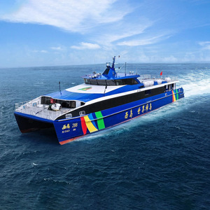 Catamaran de 42 mètres/399 passagers en alliage d'aluminium pour traversier à grande vitesse, conception et construction personnalisées, principale usine de fabrication - Product Image 2