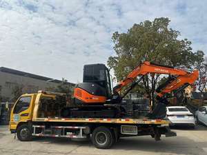 Mini-excavatrice sur chenilles d'occasion HITACHI ZX50U-2 ZX 50 U Zaxis 50U 5 tonnes, modèle d'origine japonais, ZX50 à oscillation de queue zéro - Product Image 5