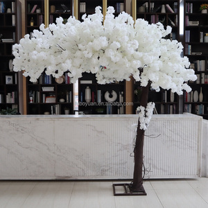 Arbre à fleurs de cerisier artificiel en soie rose Sakura <span class=keywords><strong>japonais</strong></span> S-CT pour décoration intérieure et extérieure - En solde - Product Image 2