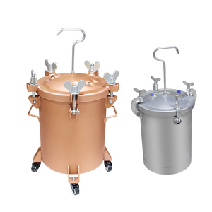 ถังสแตนเลส 15 ลิตร ยี่ห้อ Bibo สำหรับบรรจุพลาสติกและกาว - Product Image 3