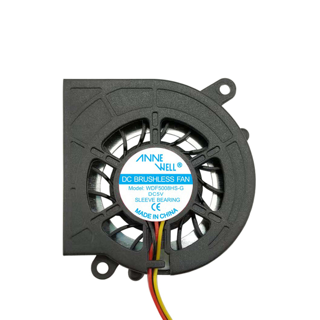 5008 Slim Cooling Fan Laptop CPU Automotive Wireless Charger 3D Printer DC Blower Fan 50x48.5x8.5mm 5v 12v Brushless DC Blower