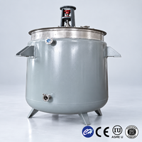 Cuve de Réaction en Acier Inoxydable SS304/316 avec Agitateur pour Produits Chimiques, Cosmétiques, Alimentaires et Laboratoires