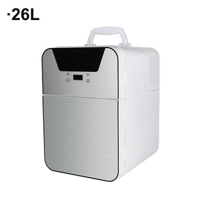 Refrigerador Compacto Eléctrico LeTu de 26L con Doble Puerta y Compresor, Aislamiento Térmico, Portátil, para Cuidado del Bebé y Belleza - Product Image 1
