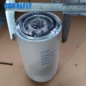 กรองน้ำมันเครื่องดีเซลสำหรับรถบรรทุก รุ่น P551100 LF16117 84228488 สำหรับรถตัก  Filtro Aceite 84228488 - Product Image 2