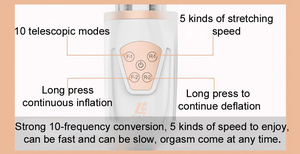 Xiaomi-Machine de sexe télescopique mi <span class=keywords><strong>love</strong></span> 2 pour hommes, mains libres, rétractable, électrique, masturbateur, jouets sexuels - Product Image 5