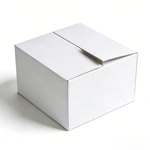 Cajas de Envío Interiores, Caja de Cartón Corrugado Blanca para Envíos, Embalaje, Negocios, Caja de Correo para Documentos - Product Image 3