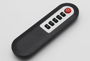 Télécommande IR en silicone noir de haute qualité à 2, 3, 4, 5 ou 6 boutons, compatible avec les télécommandes personnalisées - Product Image 2