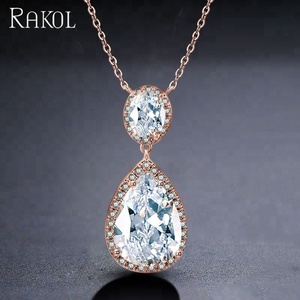 مجوهرات راكول SP2005 الصينية الكلاسيكية قطرة الماء قلادة مكعب أقراط S2005 مجموعة مجوهرات - Product Image 6