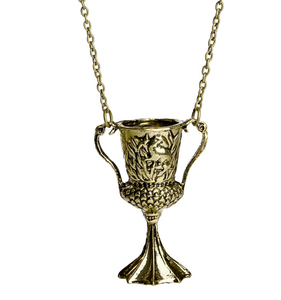 Collier pendentif ZRM en alliage de zinc, bijoux de mode vintage, charme Horcrux de Potter, transformation de la <span class=keywords><strong>Coupe</strong></span> de Helga Hufflepuff - Product Image 1