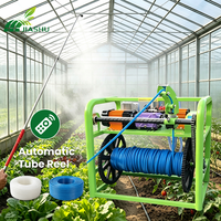 Nouveau pulvérisateur électrique haute efficacité et gain de temps, avec enrouleur de tuyau automatique, pompe rechargeable et télécommande, pour la lutte antiparasitaire en plantations de bananes
