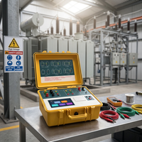 Testeur de paramètres de transformateur ZZTB506G, instrument portable de haute précision pour la mesure des performances électriques sur site