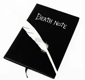 Venta al por mayor en caliente la nota de muerte cuaderno Anime japonés muerte nota libro caliente la nota de muerte cuaderno de la escuela